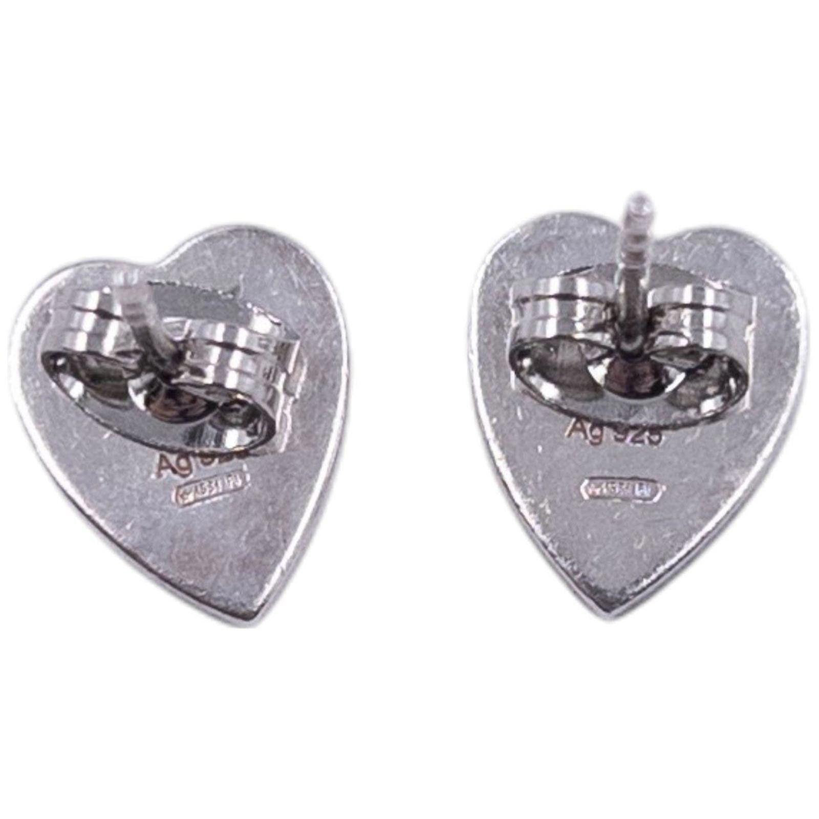 Gucci Vintage Gucci Heart Ear Rings Size ONE SIZE - 4 Thumbnail