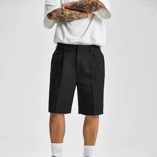 Japanese Brand Casual Solid Straight Shorts Size US 30 / EU 46 - 4 Thumbnail