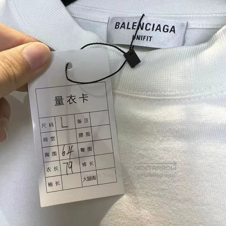 Balenciaga Balenciaga Double Portrait Multinational Flag Print Size US S / EU 44-46 / 1 - 4 Thumbnail