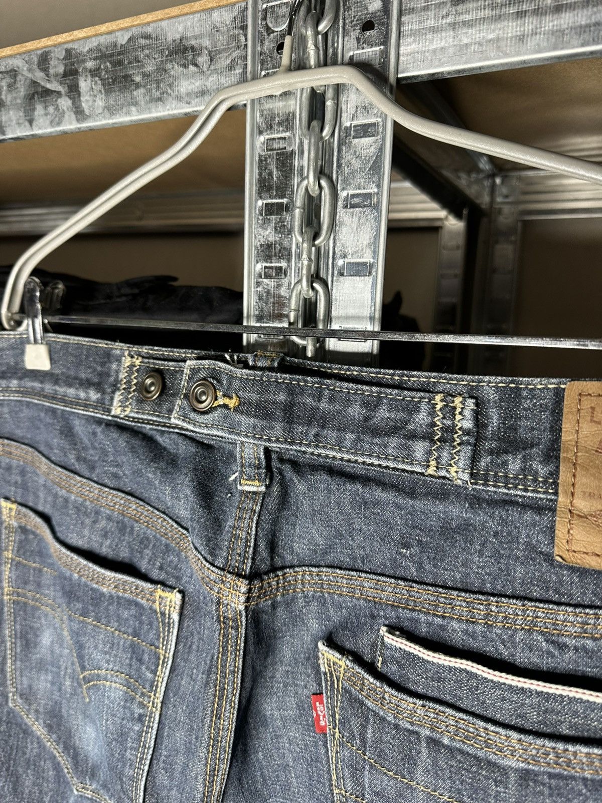 Levi's Levi’s 514 Selvedge Denim Jeans Blue 36x30 Men’s Pants Size US 36 / EU 52 - 9 Thumbnail