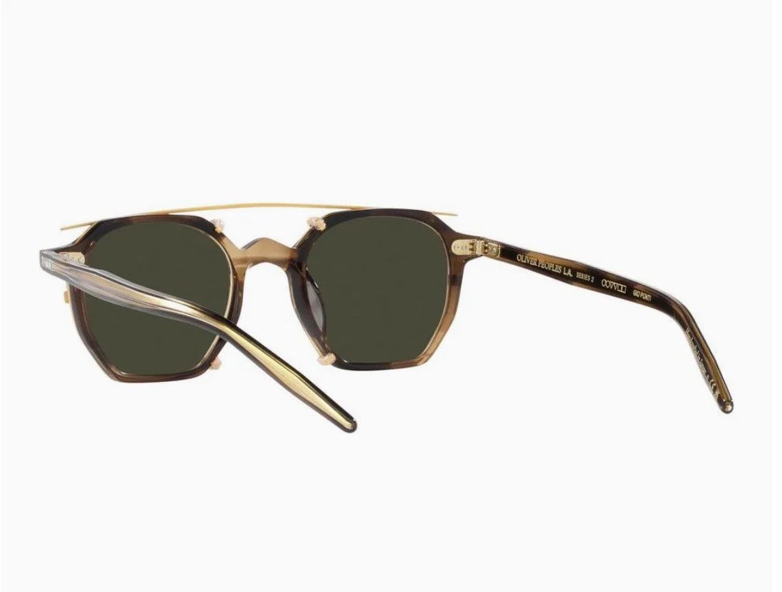 Oliver Peoples Gio. PONTI - 5 Geometric Eyeglasses 47mm+ Clip-on Size ONE SIZE - 12 Thumbnail