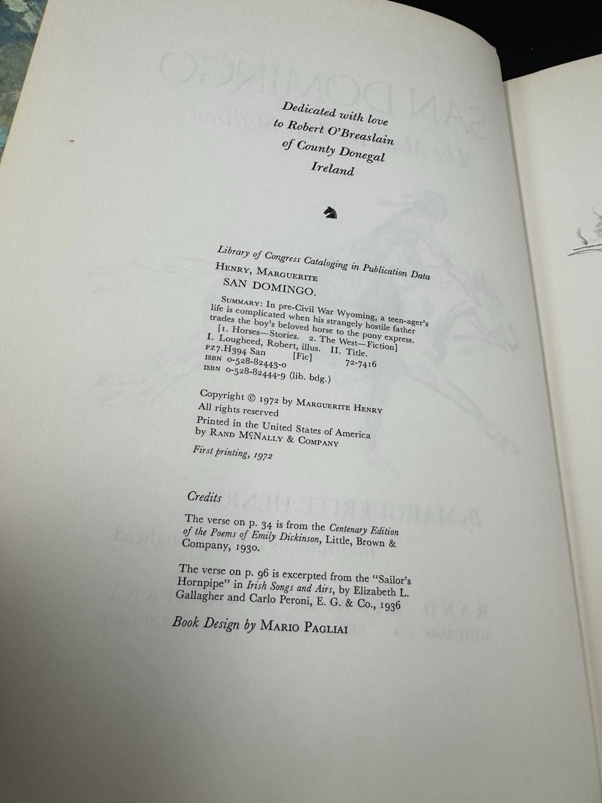 Other Signed Inscribed 1st Edition 1st Printing San Domingo The Me Size ONE SIZE - 4 Thumbnail
