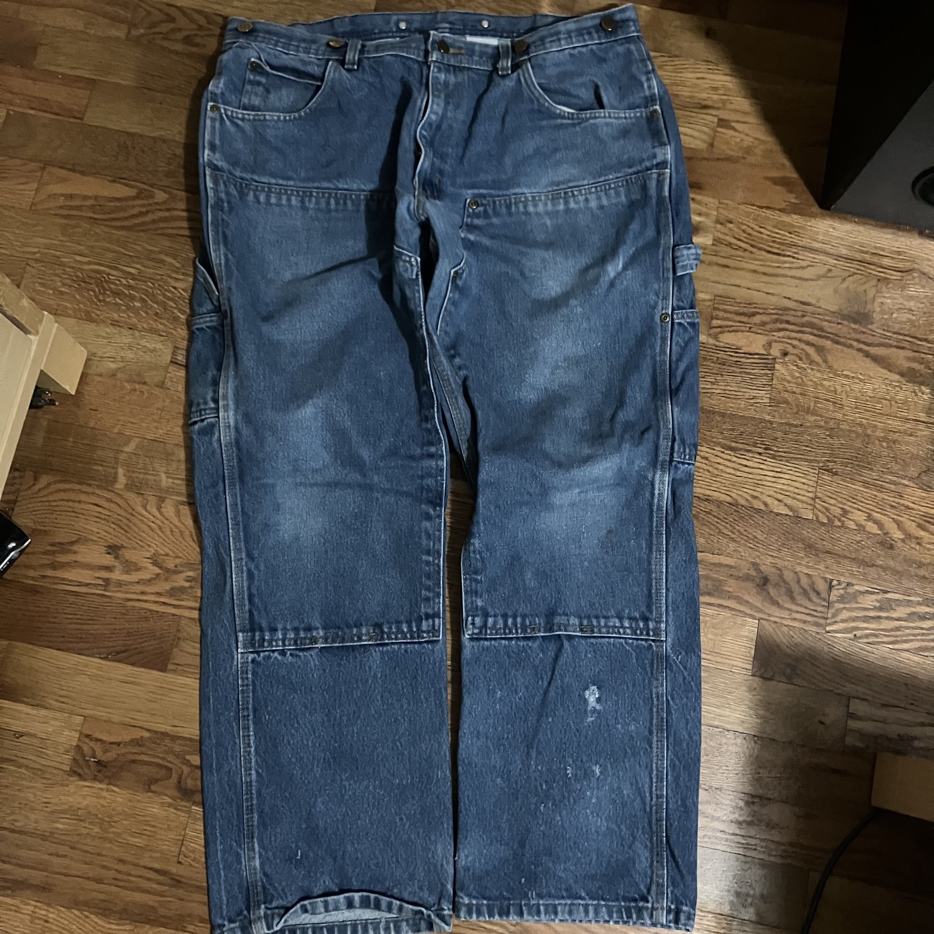 Carhartt × Vintage Vintage Key Double Knee Carpenter Denim Size US 38 / EU 54 - 1 Thumbnail