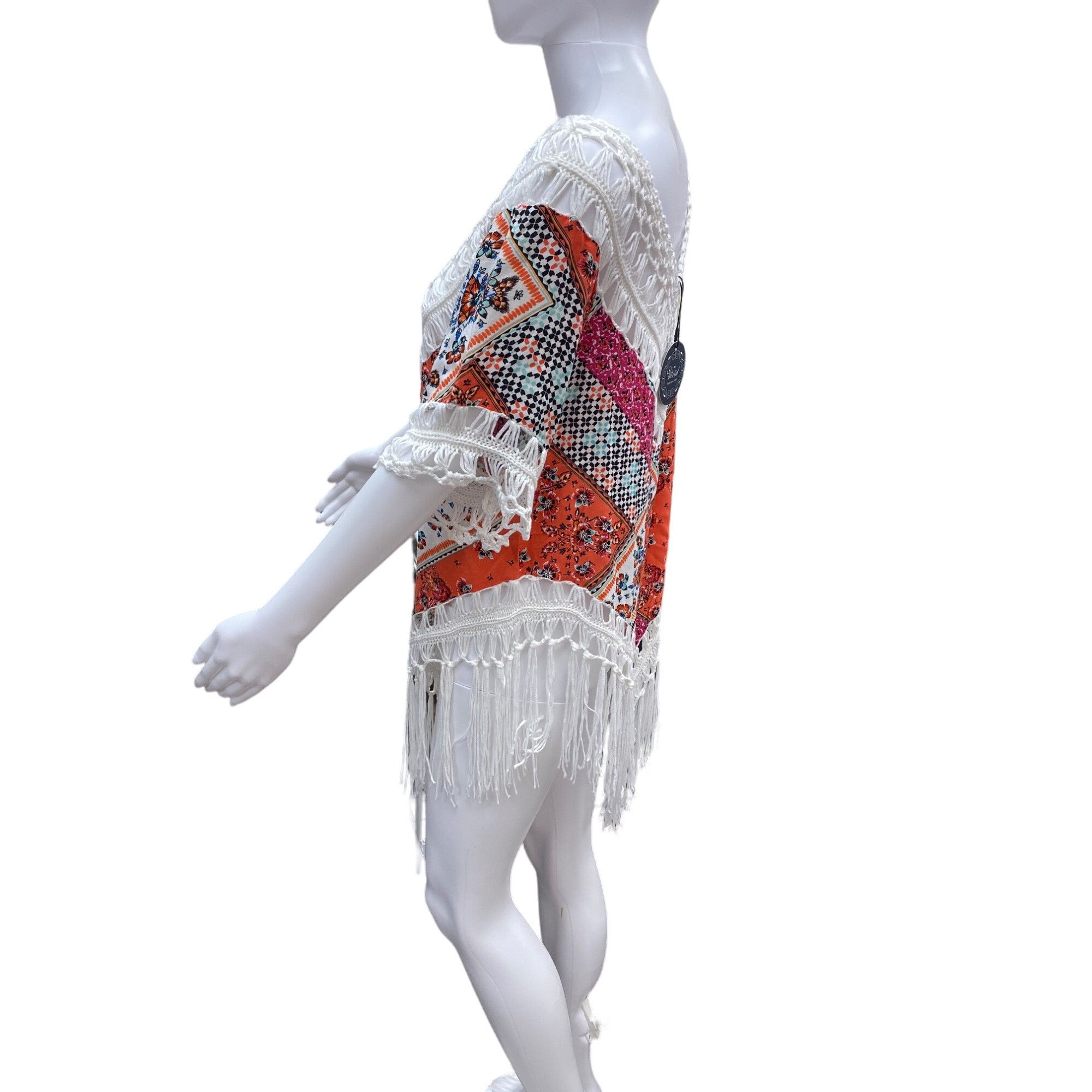 Other Vivid ladies knitted print top size M SKU 566 Size M / US 6-8 / IT 42-44 - 7 Thumbnail