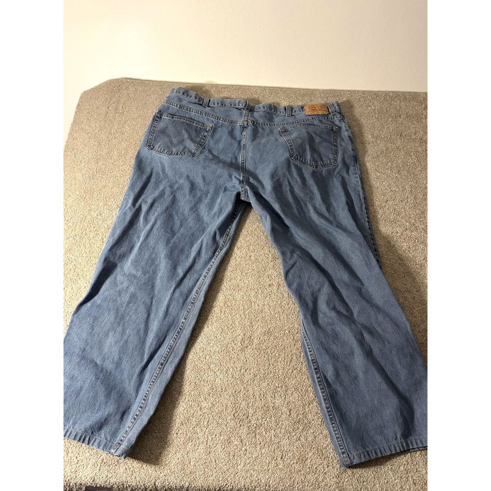 Levi's Levi'S 550 Relaxed Fit Jeans Men Light Wash Blue Denim Pants Size US 36 / EU 52 - 7 Thumbnail