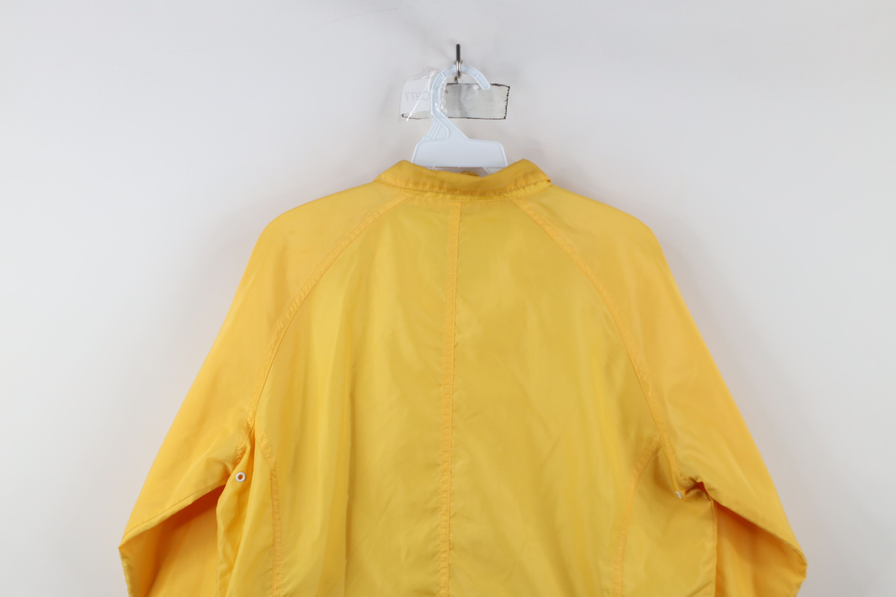 Eddie Bauer × Vintage Vintage Eddie Bauer Full Zip Windbreaker Jacket Yellow Size M / US 6-8 / IT 42-44 - 13 Thumbnail