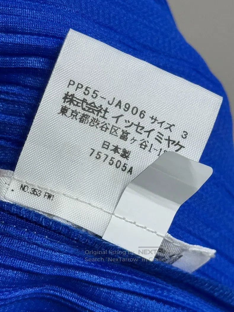 Issey Miyake Issey Miyake Ruffled Color Block Long Sleeve Trench Coat Size L / US 10 / IT 46 - 4 Thumbnail