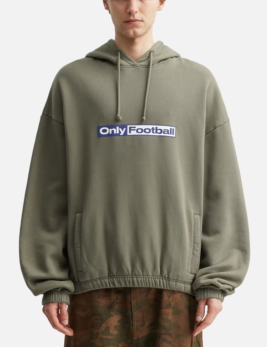 Umbro × Umbro Green Only Football Logo Mask Oversized Hoodie Size US XL / EU 56 / 4 - 2 Thumbnail