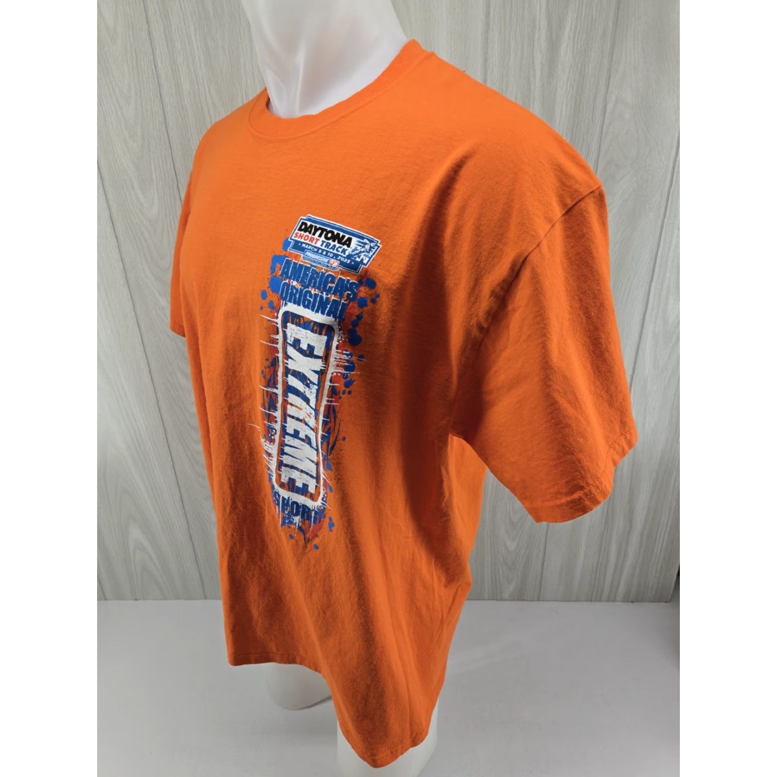 Port & Company Port & Company Daytona Short Track Extreme Sport T-Shirt Orange XL Men Size US XL / EU 56 / 4 - 5 Thumbnail
