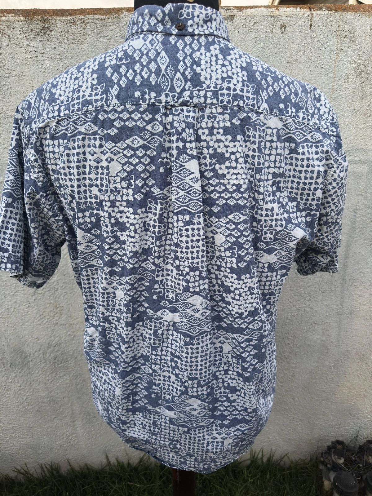 Reyn Spooner PreOwned Reyn Spooner Hawaiian Print Blue Men's XL Size US XL / EU 56 / 4 - 2 Thumbnail