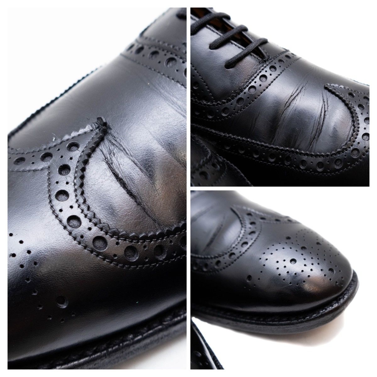 Church's Church’s Custom Grade Leather Wingtip Shoe’s Men’s UK:10(c) Size US 11 / EU 44 - 10 Thumbnail
