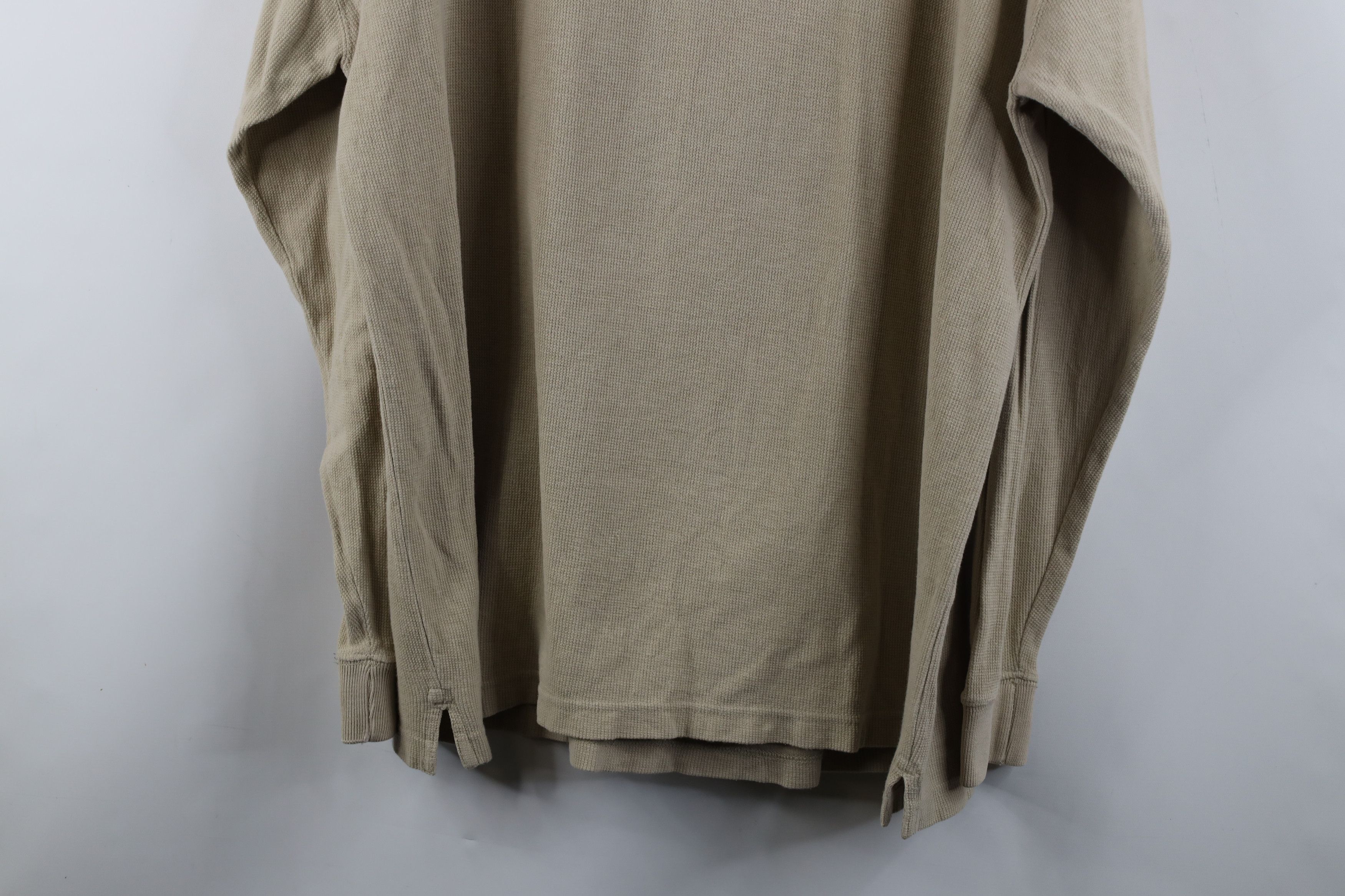 Vintage Vintage 90s Streetwear Thermal Knit Long Sleeve T-Shirt Size US XL / EU 56 / 4 - 13 Thumbnail