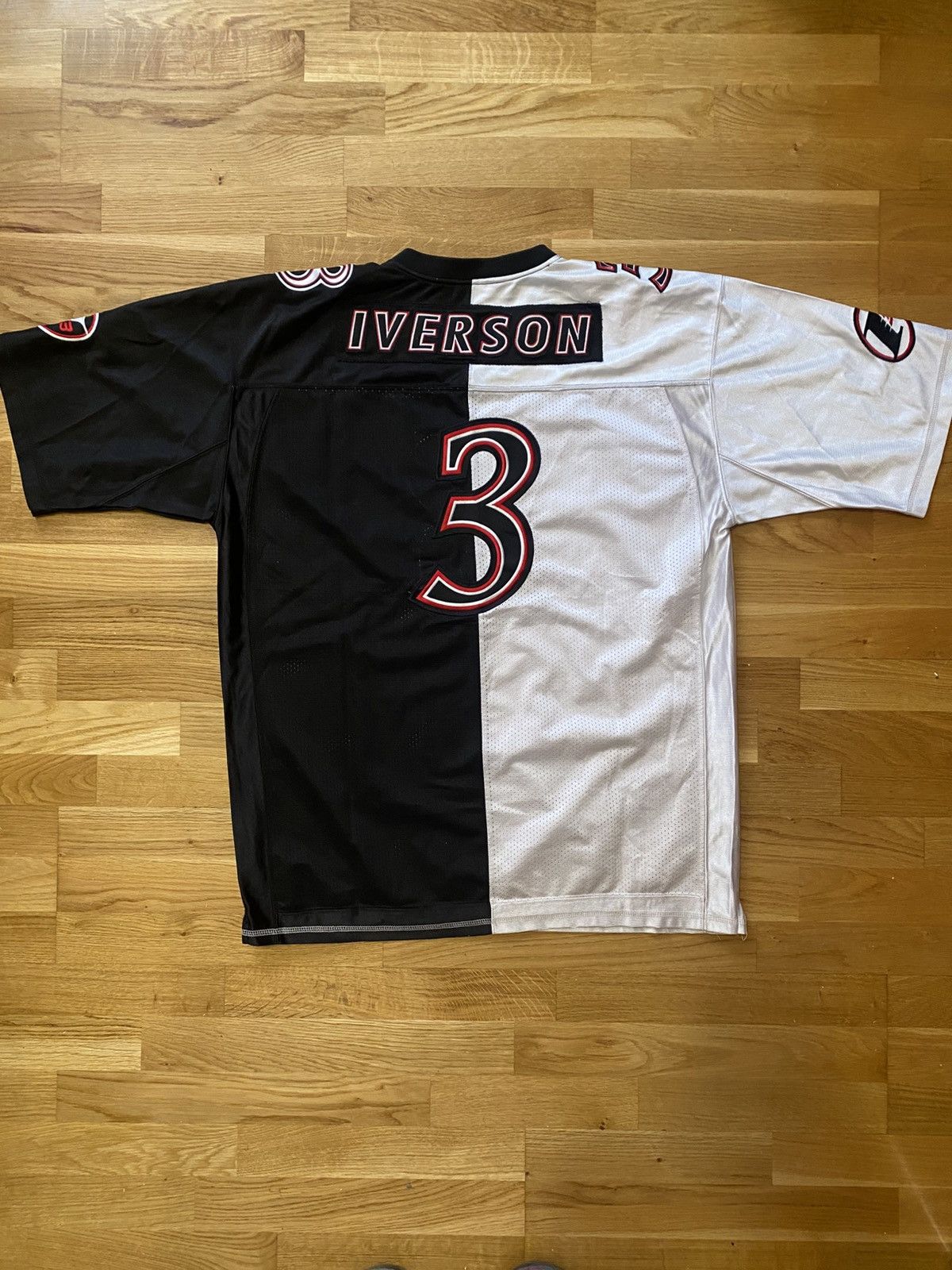 Reebok Allen Iverson Reebok I3 Limited Edition XL Mens Split Jersey Size US XL / EU 56 / 4 - 4 Thumbnail
