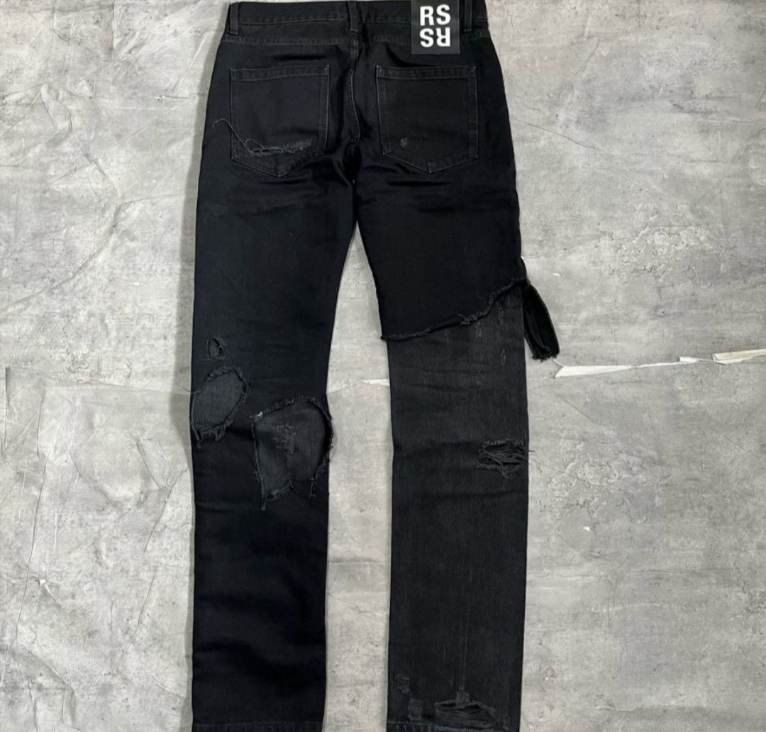 Raf Simons Simons 19fw Double Destroyed Jeans Size US 30 / EU 46 - 4 Thumbnail