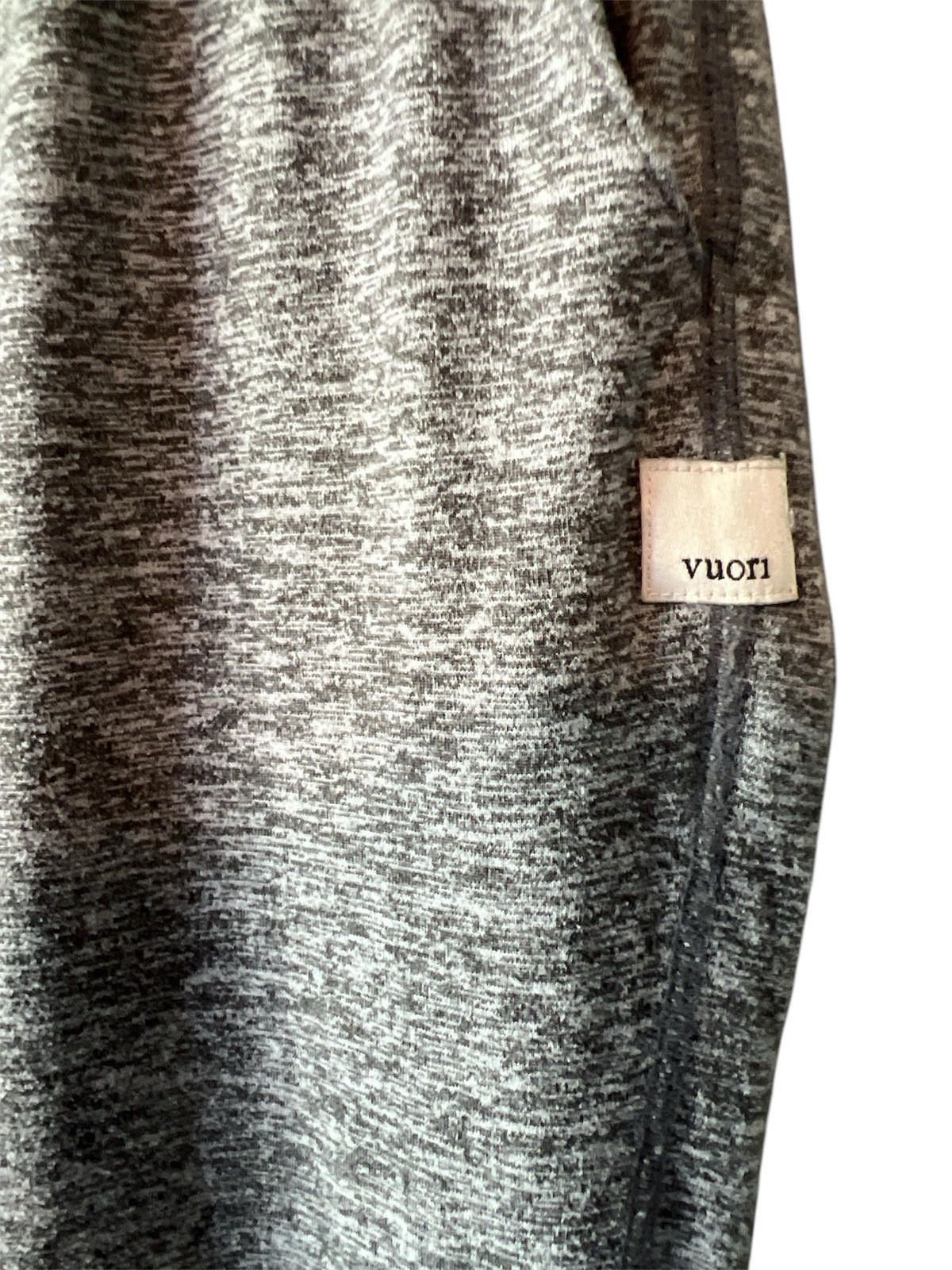 Vuori Vuori Womens XS Gray Stretch Drawstring Jogger Heathered Size 26" / US 2 / IT 38 - 2 Thumbnail
