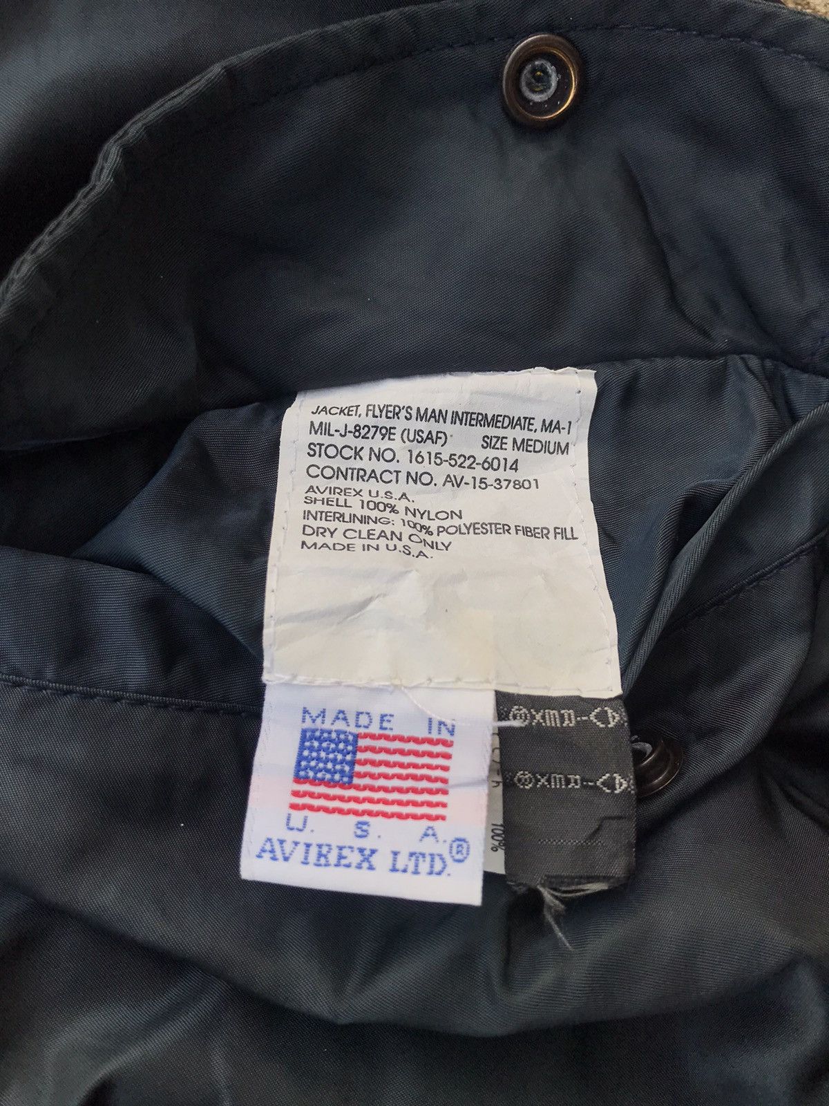 Avirex × Vintage Avirex MA1 Bomber Jacket Reversible made in USA sun faded Size US M / EU 48-50 / 2 - 12 Thumbnail