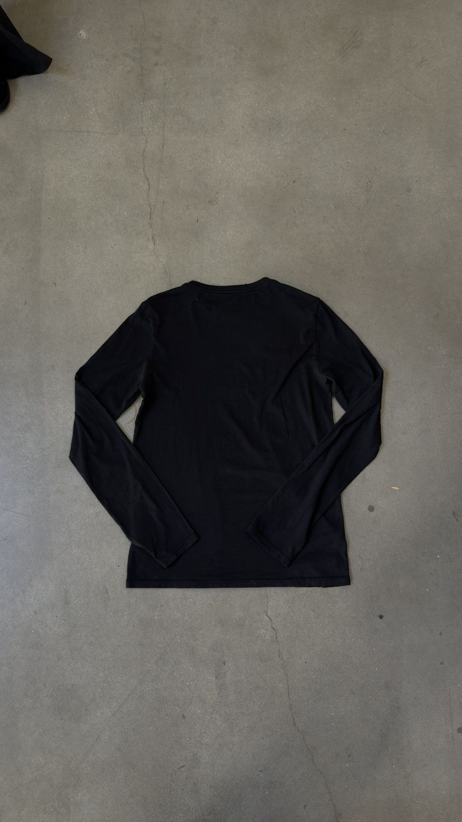 Chrome Hearts Chrome Hearts Black Leather Patch Thermal Longsleeve T-Shirt Size US M / EU 48-50 / 2 - 4 Thumbnail