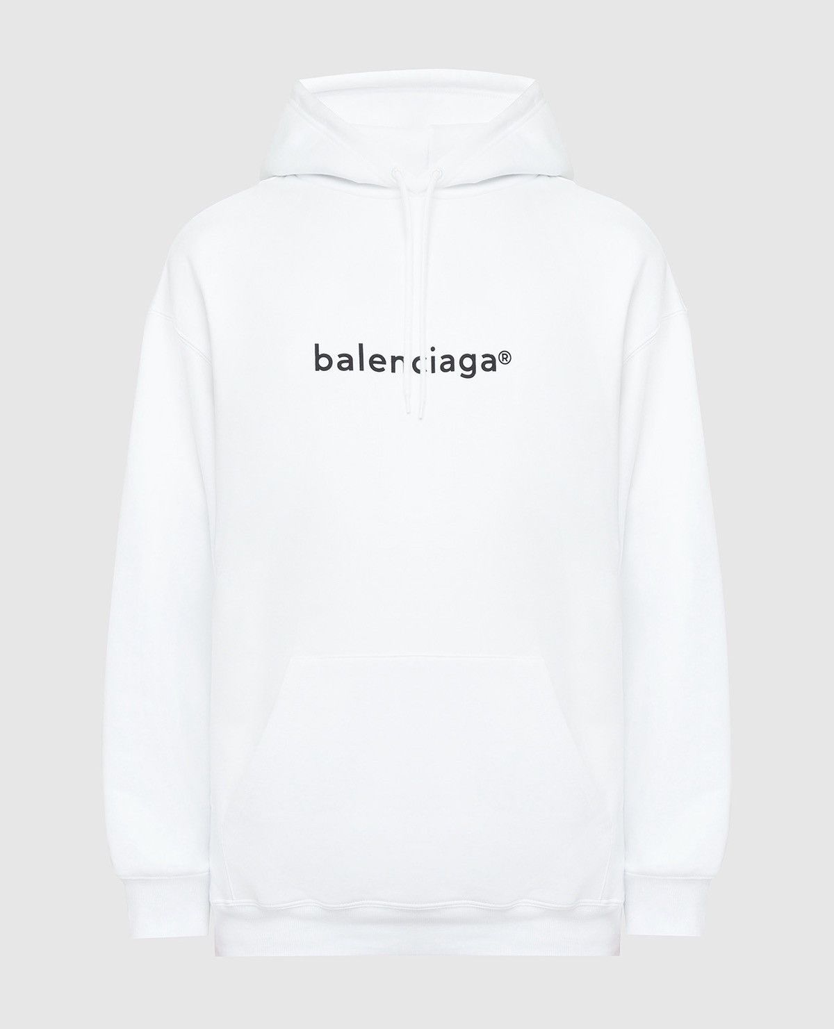 Balenciaga Balenciaga Oversized Fit copyright hoodie White Size US M / EU 48-50 / 2 - 1 Thumbnail