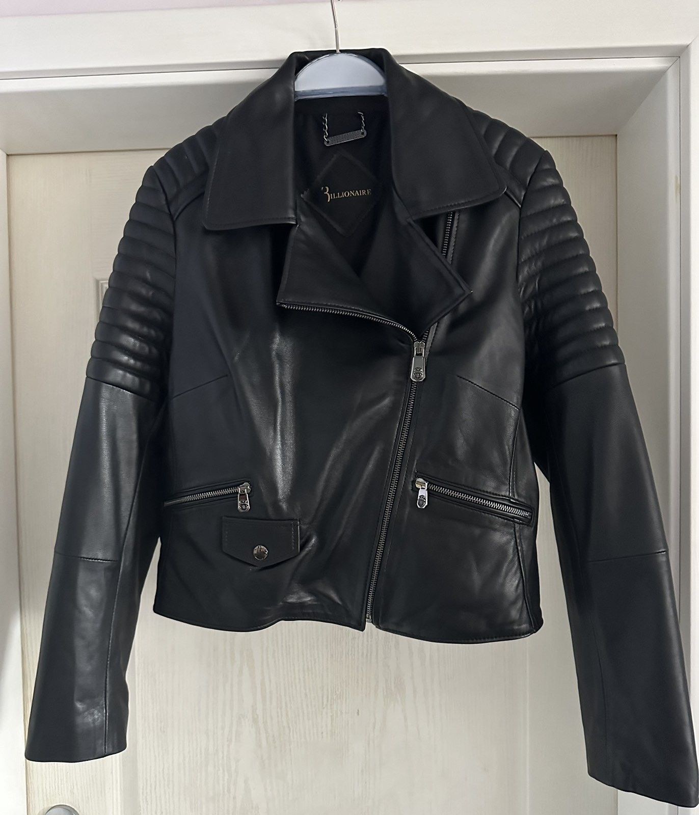 Billionaire Couture Billionaire new leather jacket L/XL Size L / US 10 / IT 46 - 1 Thumbnail