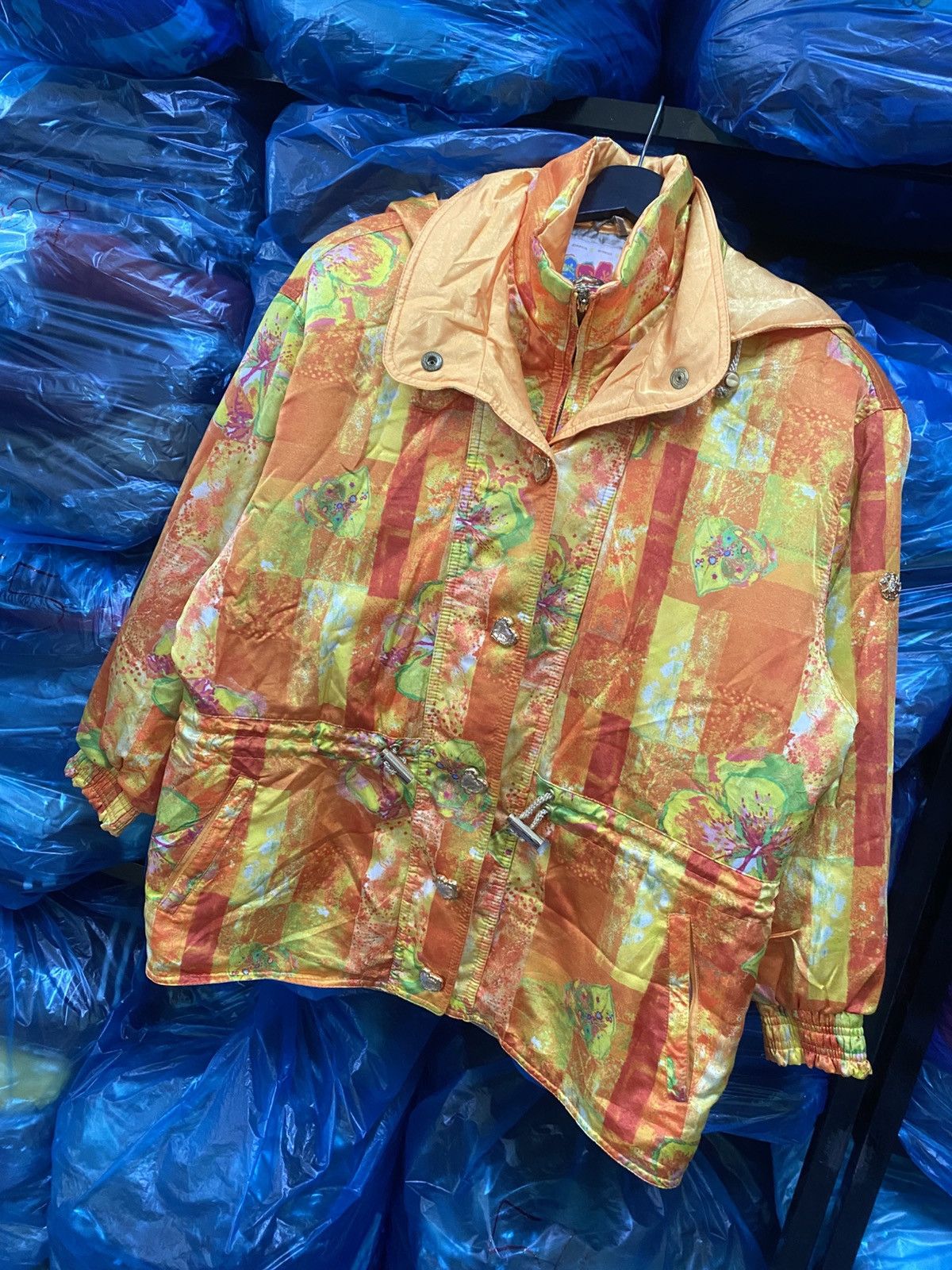 Phenix Phenix Floral Patchwork Ski Jacket Vintage Made in Thailand Size US M / EU 48-50 / 2 - 2 Thumbnail