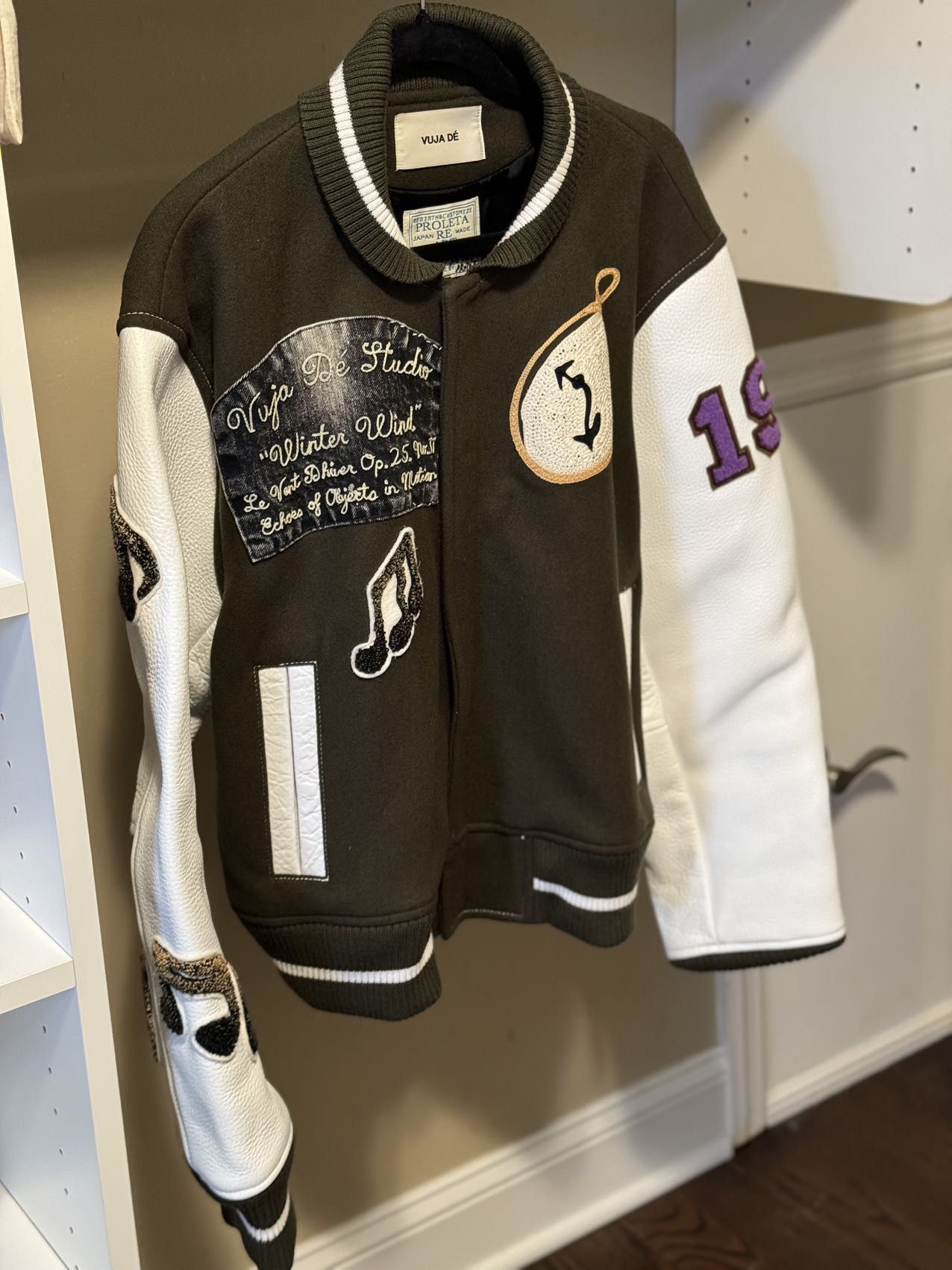 Proleta Re Art × Vuja De 🔥Rare🔥 Vuja De_Proleta Re Art Varsity Jacket Size US M / EU 48-50 / 2 - 2 Thumbnail