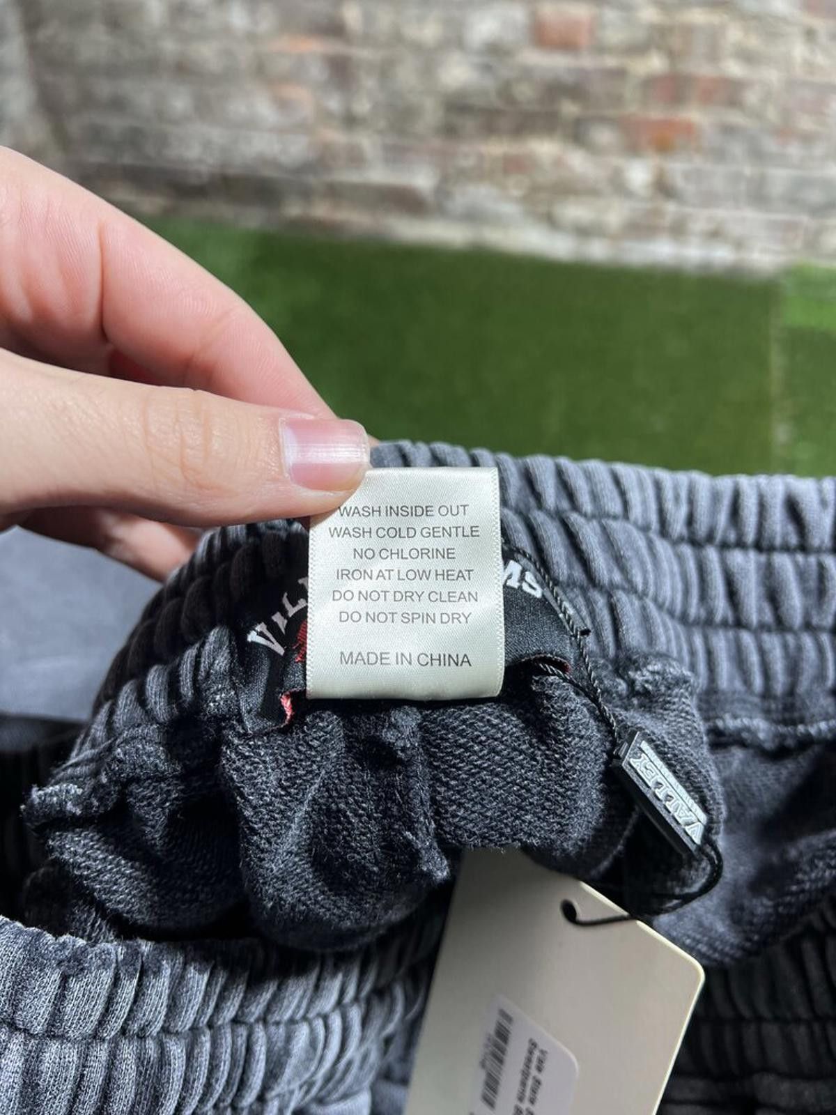 Vale Vale State Striped Sweatpants Black/White Sz. L Size ONE SIZE - 4 Thumbnail