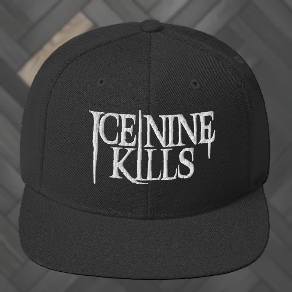 Logo 7 Ice Nine Kills Logo Adjustable Snapback Hat Black Mens One Size Hat Adjustable Snapback Black Ice Nine Kills Logo Officially Licensed Size ONE SIZE - 1 Preview