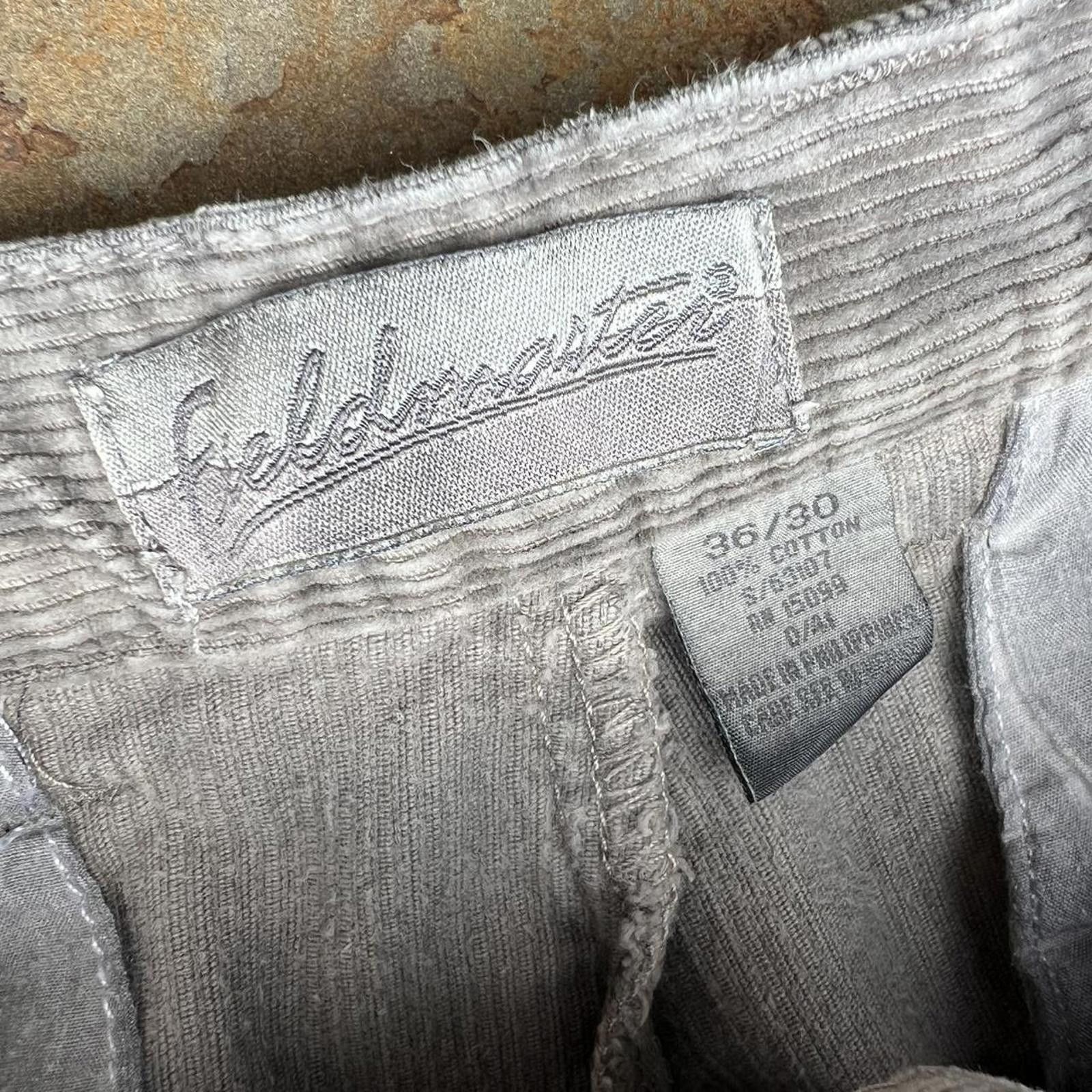 Fieldmaster Vintage Y2K Grey Overdye Corduroy Pants Size US 34 / EU 50 - 3 Thumbnail