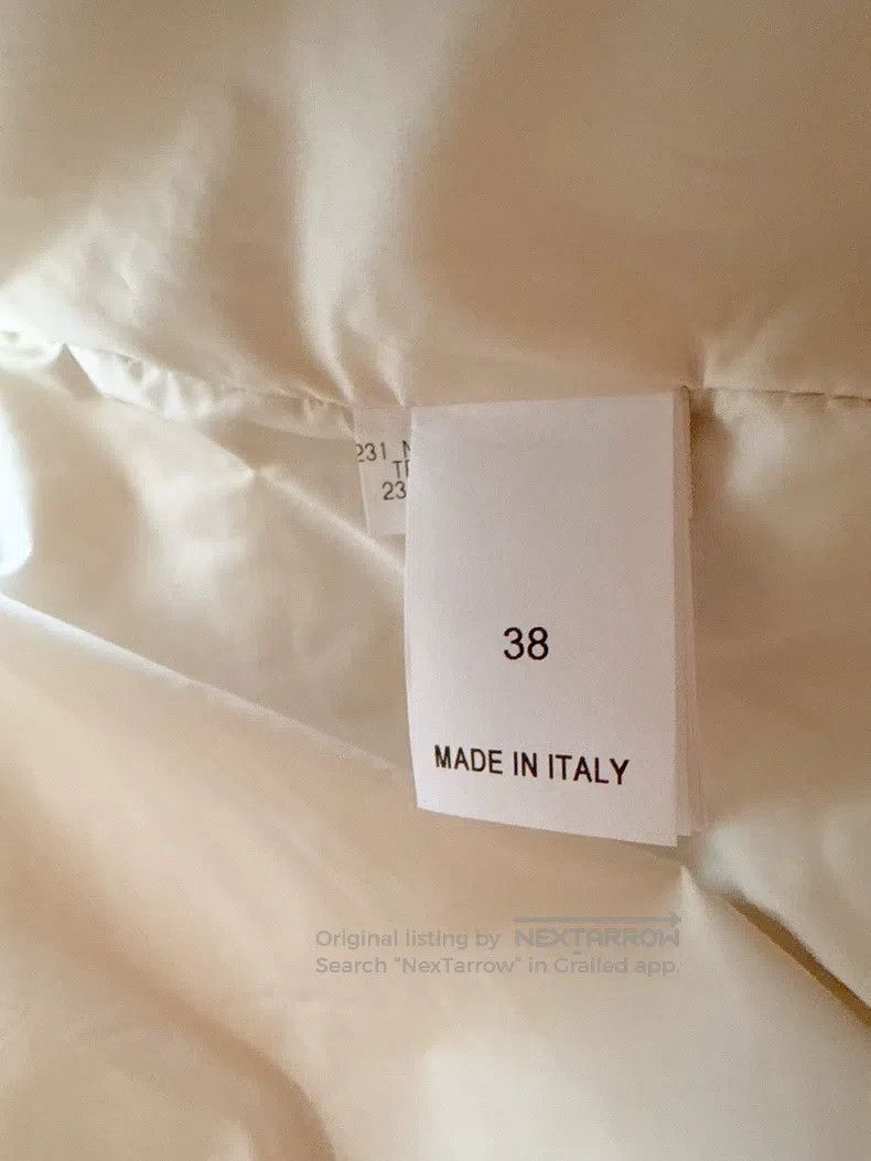 Brunello Cucinelli Brunello Cucinelli Beige Sequin Knit Puffer Vest Size XS / US 0-2 / IT 36-38 - 6 Thumbnail