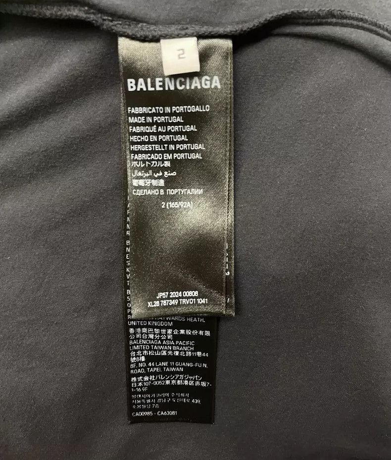 Balenciaga Balenciaga Alphabet Logo Printed Crew Neck Short Sleeve T- Size US M / EU 48-50 / 2 - 6 Thumbnail