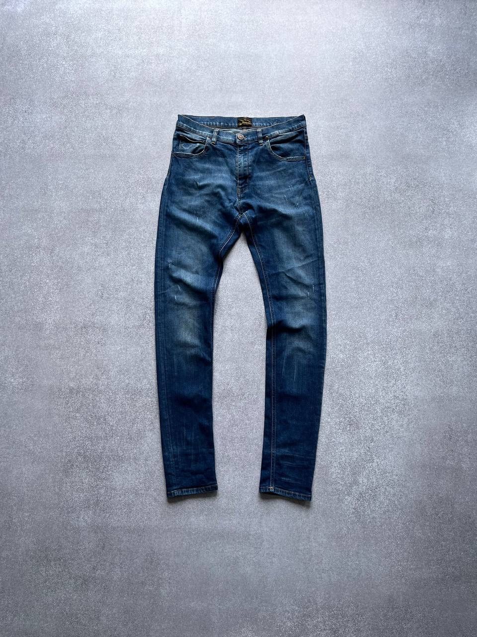 Vintage × Vivienne Westwood Vintage Vivienne Westwood Saturn Orb Logo Jeans 30 Size US 30 / EU 46 - 3 Thumbnail