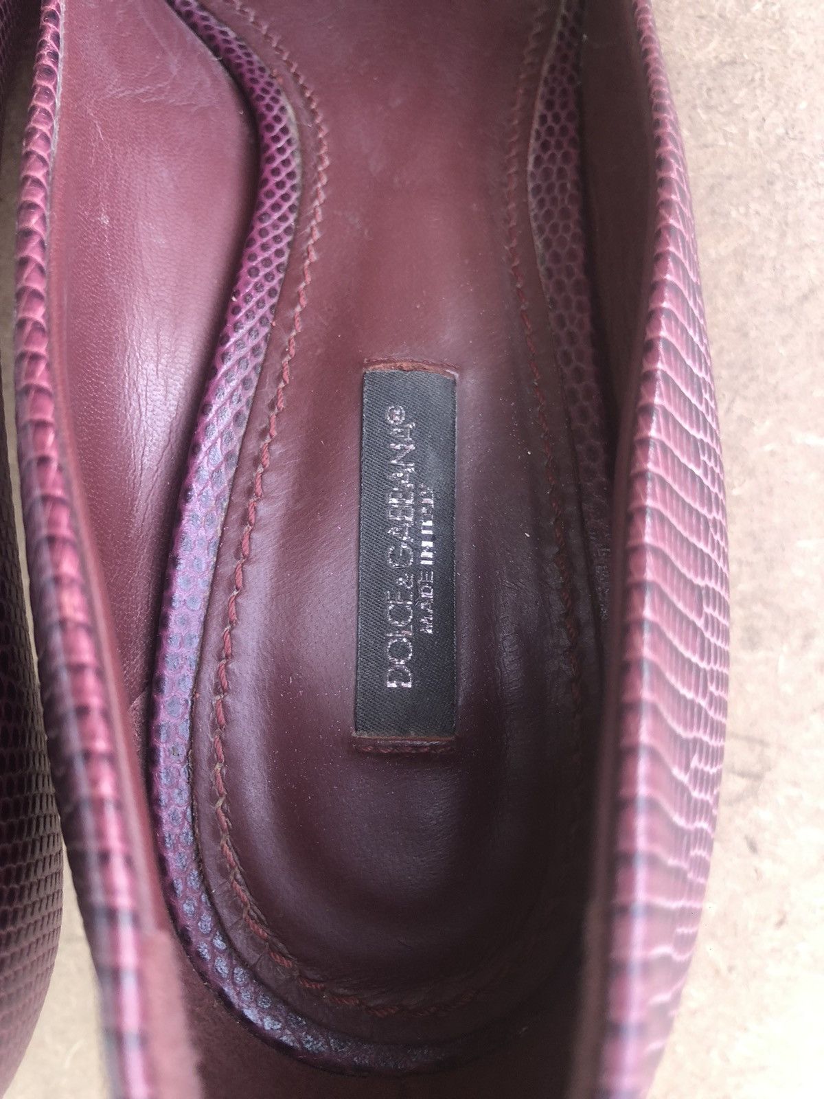 Dolce & Gabbana Dolce & Gabana Purple Leather Women’s Heels Size 40 Size US 9 / IT 39 - 8 Thumbnail