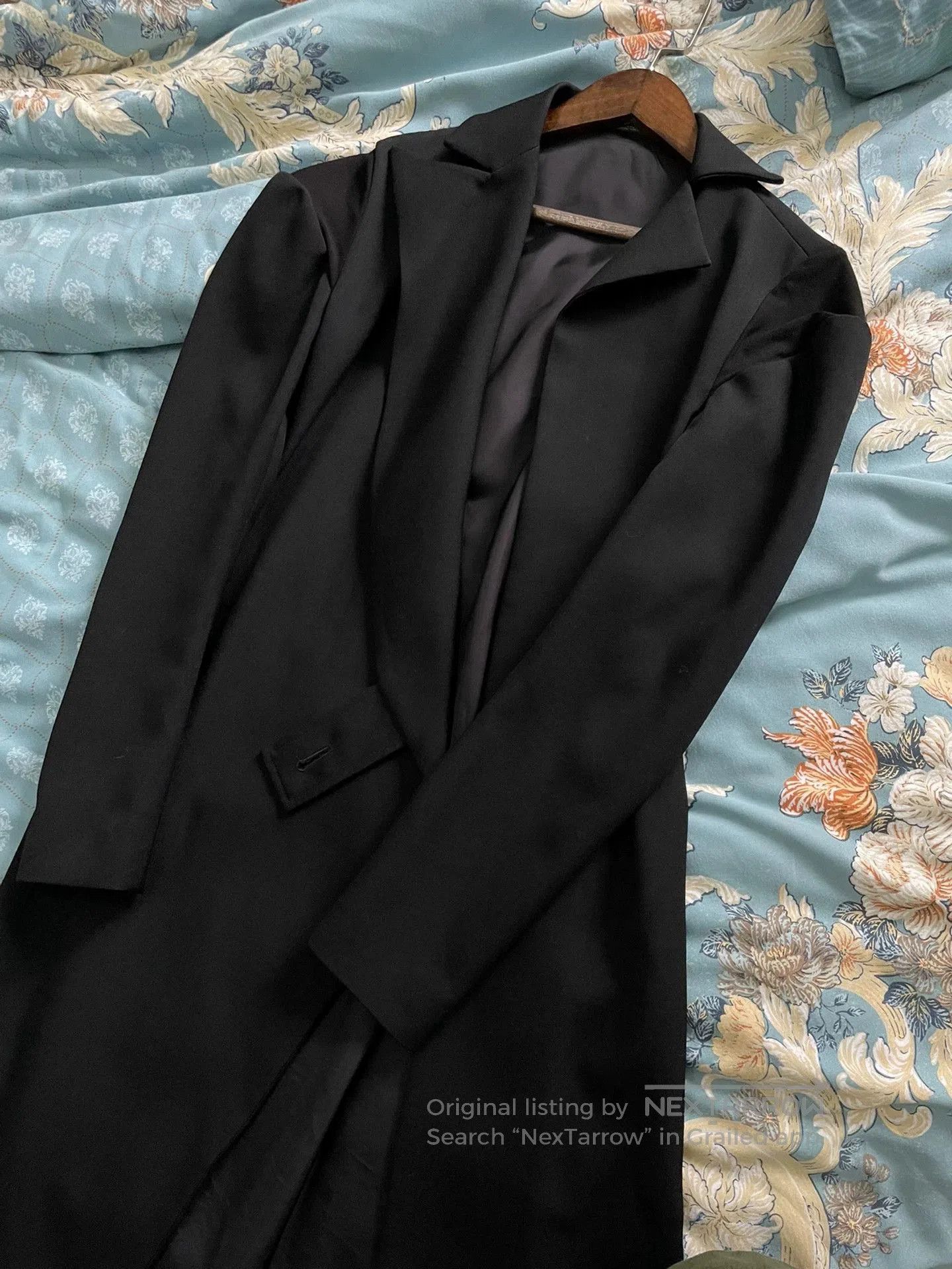 Yohji Yamamoto Yohji Yamamoto Women's Black Trench Coat. Size M / US 6-8 / IT 42-44 - 7 Thumbnail