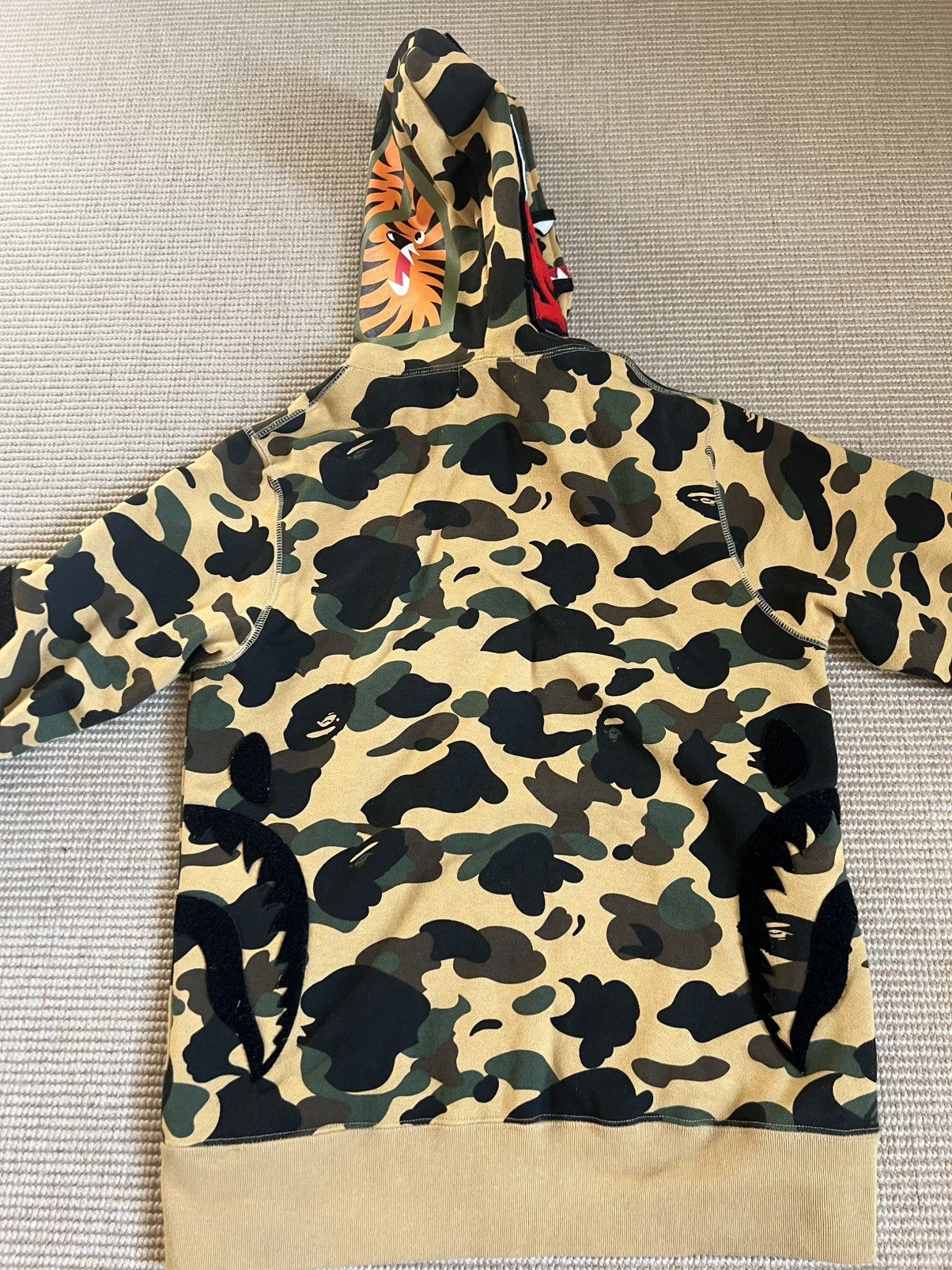 Bape Bape Shark hoodie with removable patches Size US M / EU 48-50 / 2 - 6 Thumbnail