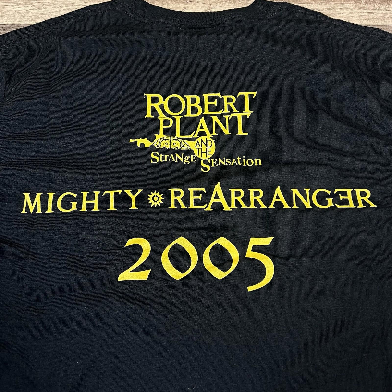 Hanes VTG Robert Plant Strange Sensation Mighty Rearranger Sz S Size US S / EU 44-46 / 1 - 7 Thumbnail