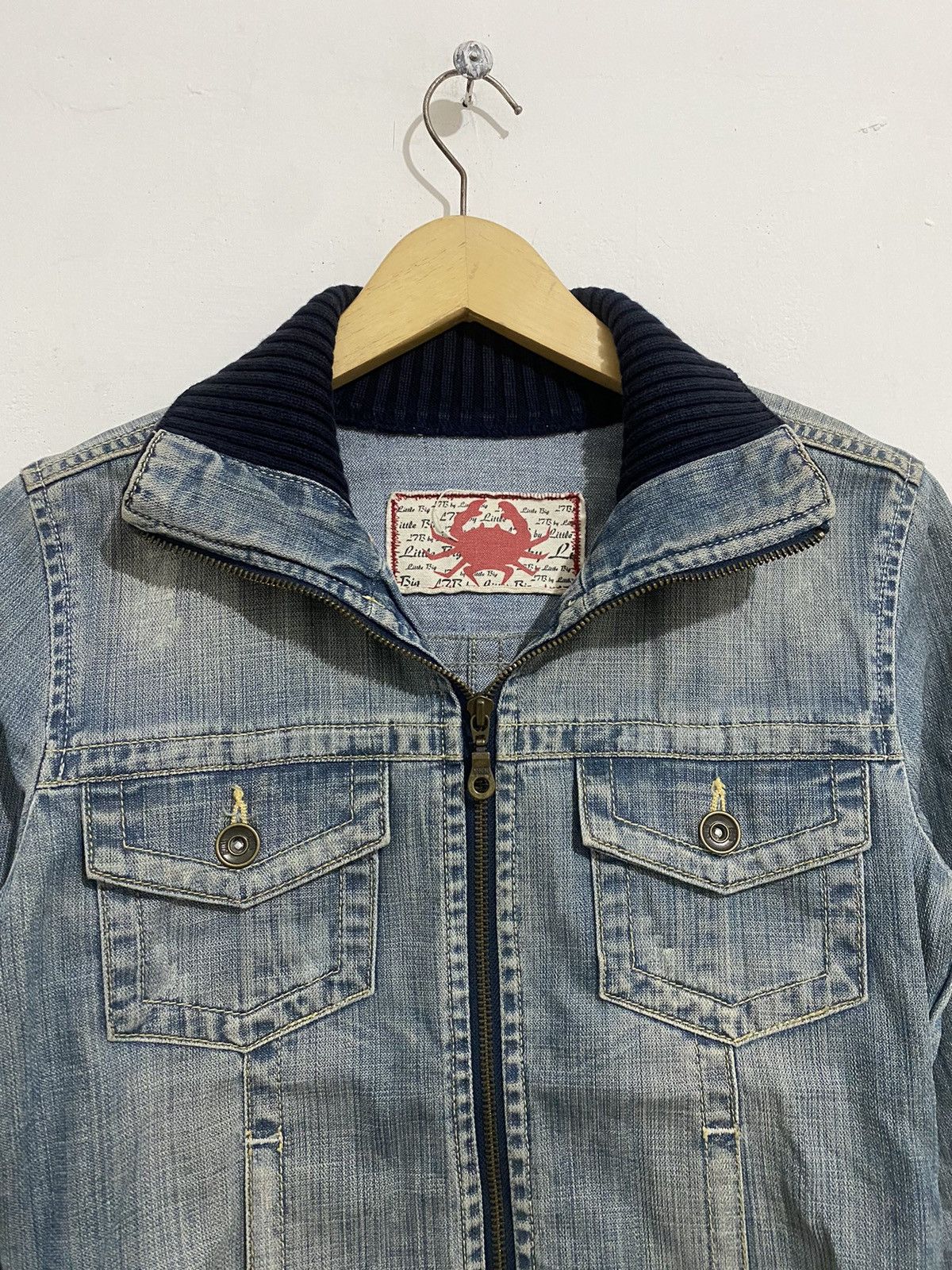 If Six Was Nine 💸BINDINGOFFER💸Little big crap denim bikers jacket ifsix lgb Size US S / EU 44-46 / 1 - 2 Thumbnail