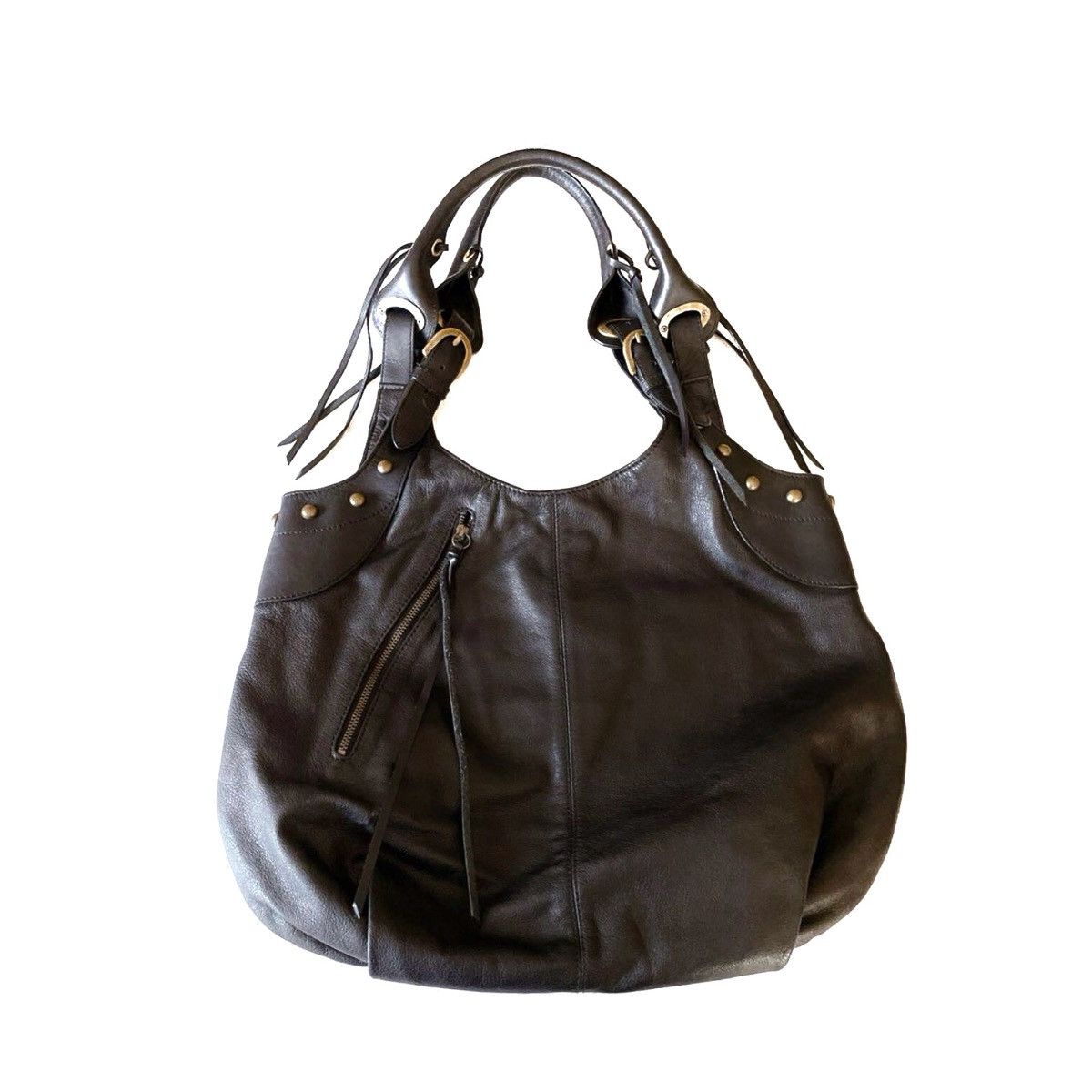Other Sazaby Black Leather Tote Bag Size ONE SIZE - 1 Thumbnail
