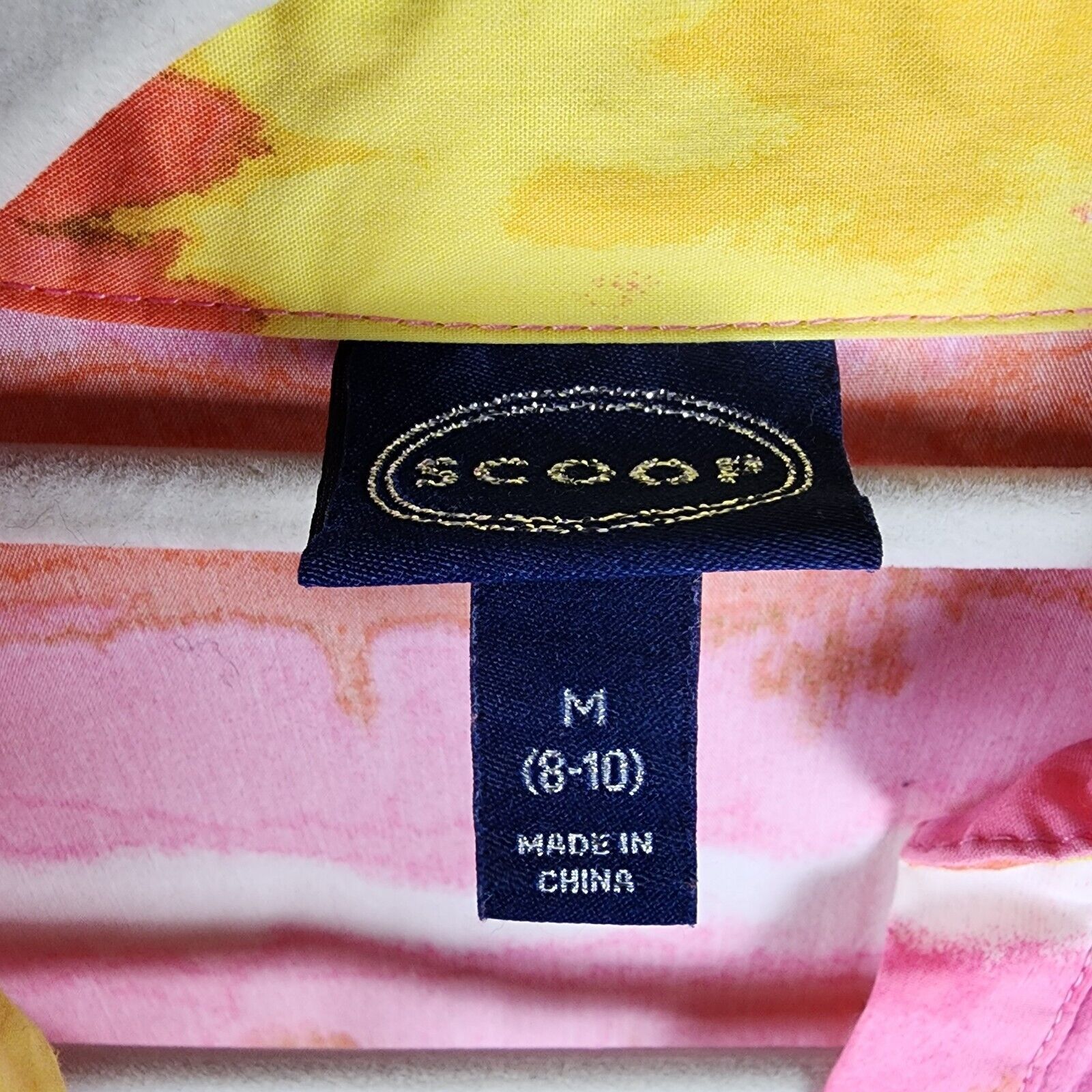 Other Scoop Multicolor Long Sleeve Tunic - Tie Dye - Size 8 Size M / US 6-8 / IT 42-44 - 3 Thumbnail