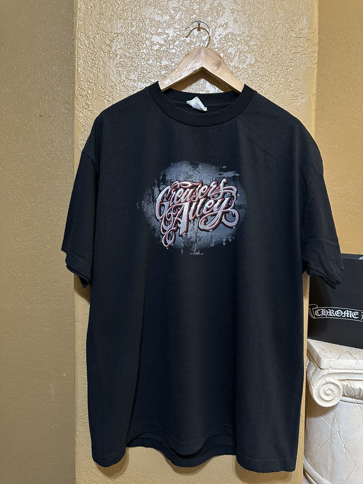 Vintage 🍊 vintage Greasers Alley hot rod customs tee xl Size US XL / EU 56 / 4 - 2 Thumbnail