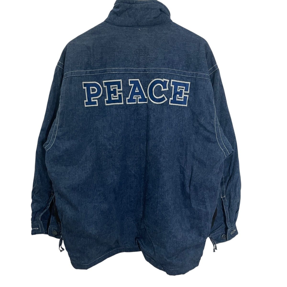 Japanese Brand Vintage Jimmy Embroidery Peace Jacket Size US XL / EU 56 / 4 - 1 Thumbnail