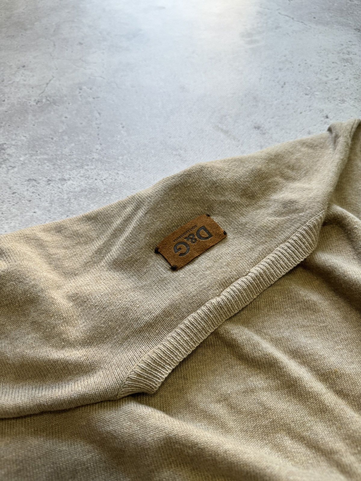 Dolce & Gabbana × Vintage Dolce & Gabbana Vintage Sweater Leather Logo Size US S / EU 44-46 / 1 - 3 Thumbnail