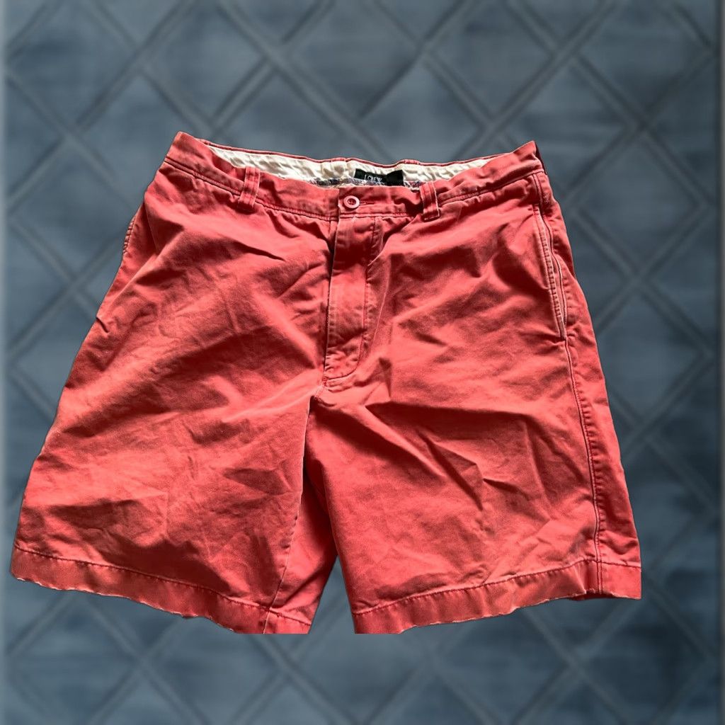 J.Crew J.CREW Shorts Mens 34 Pink Cotton Chino Casual Preppy Size US 34 / EU 50 - 1 Thumbnail