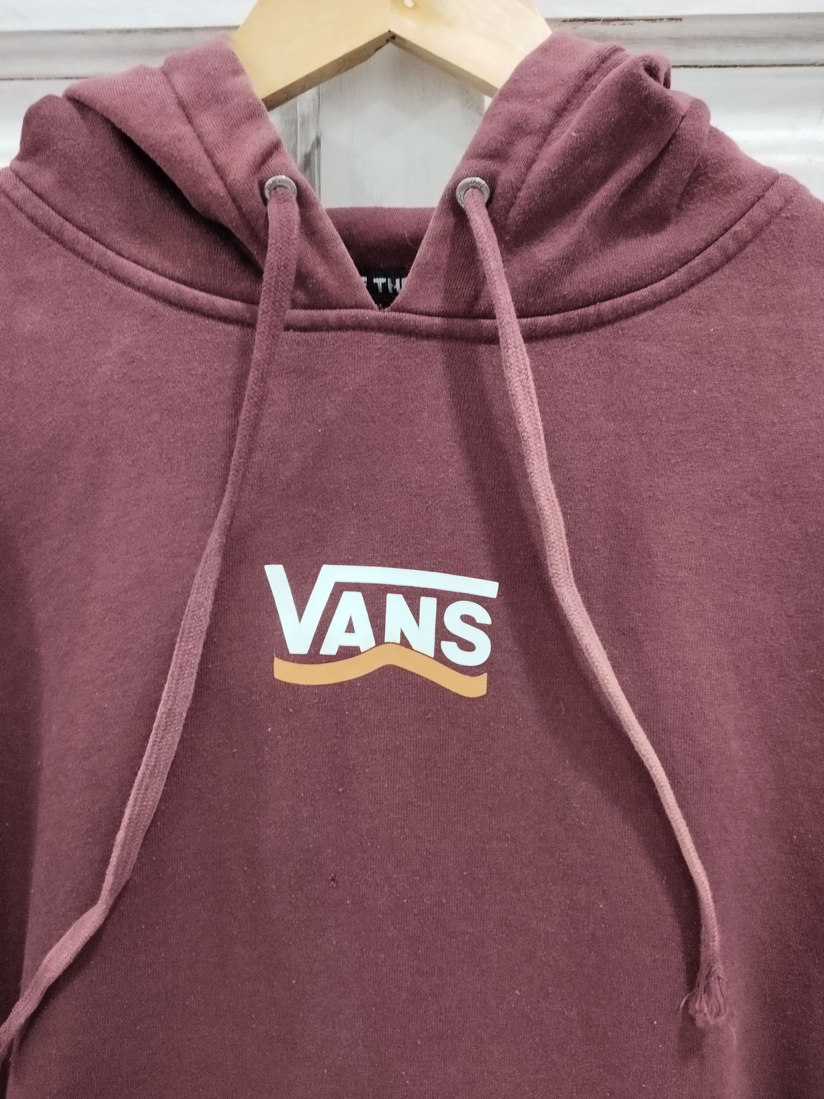 Vans Vintage 90s Vans Of The Wall Big Logo Hoodie Sweatshirt Size US L / EU 52-54 / 3 - 3 Thumbnail