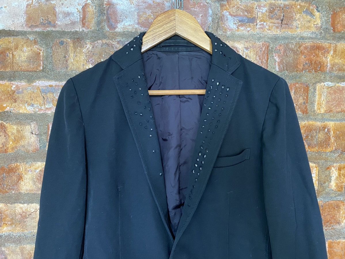 CABANE de ZUCCa Punk hidden collar Stud jacket wool Size US M / EU 48-50 / 2 - 4 Thumbnail