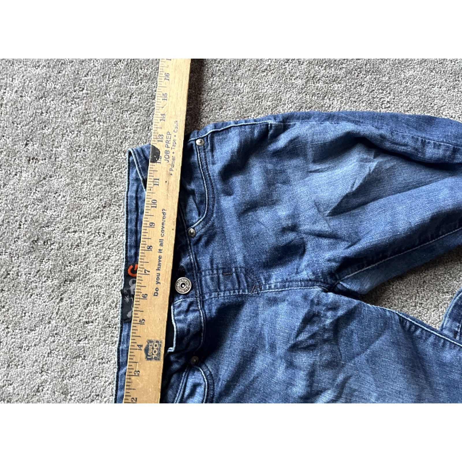 Guess G by GUESS Women Super Skinny Jeans Size 24 Blue Denim Size 42" / US 20 - 6 Thumbnail