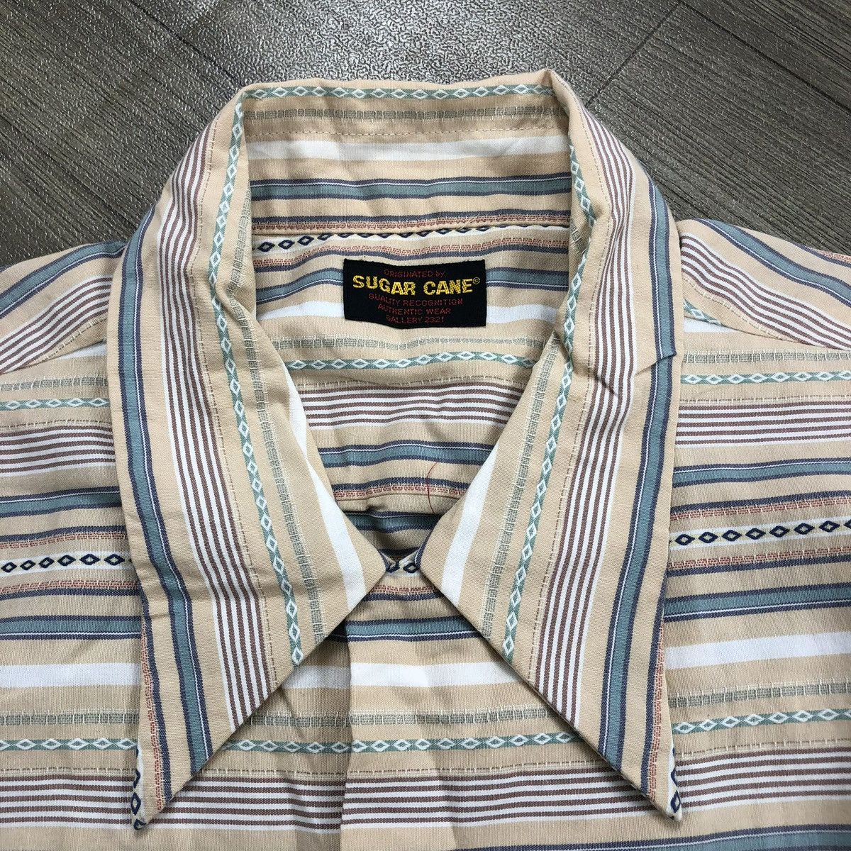 Sugar Cane Vintage 90s Sugar Cane Toyo Enterprise Navajo Western Shirt Size US L / EU 52-54 / 3 - 5 Thumbnail