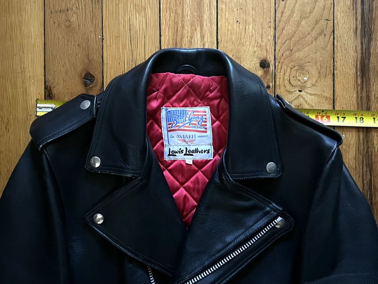 Lewis Leathers Very rare Lewis Leathers Bud Ganz Whirlwind Leather Jacket Size US S / EU 44-46 / 1 - 8 Thumbnail