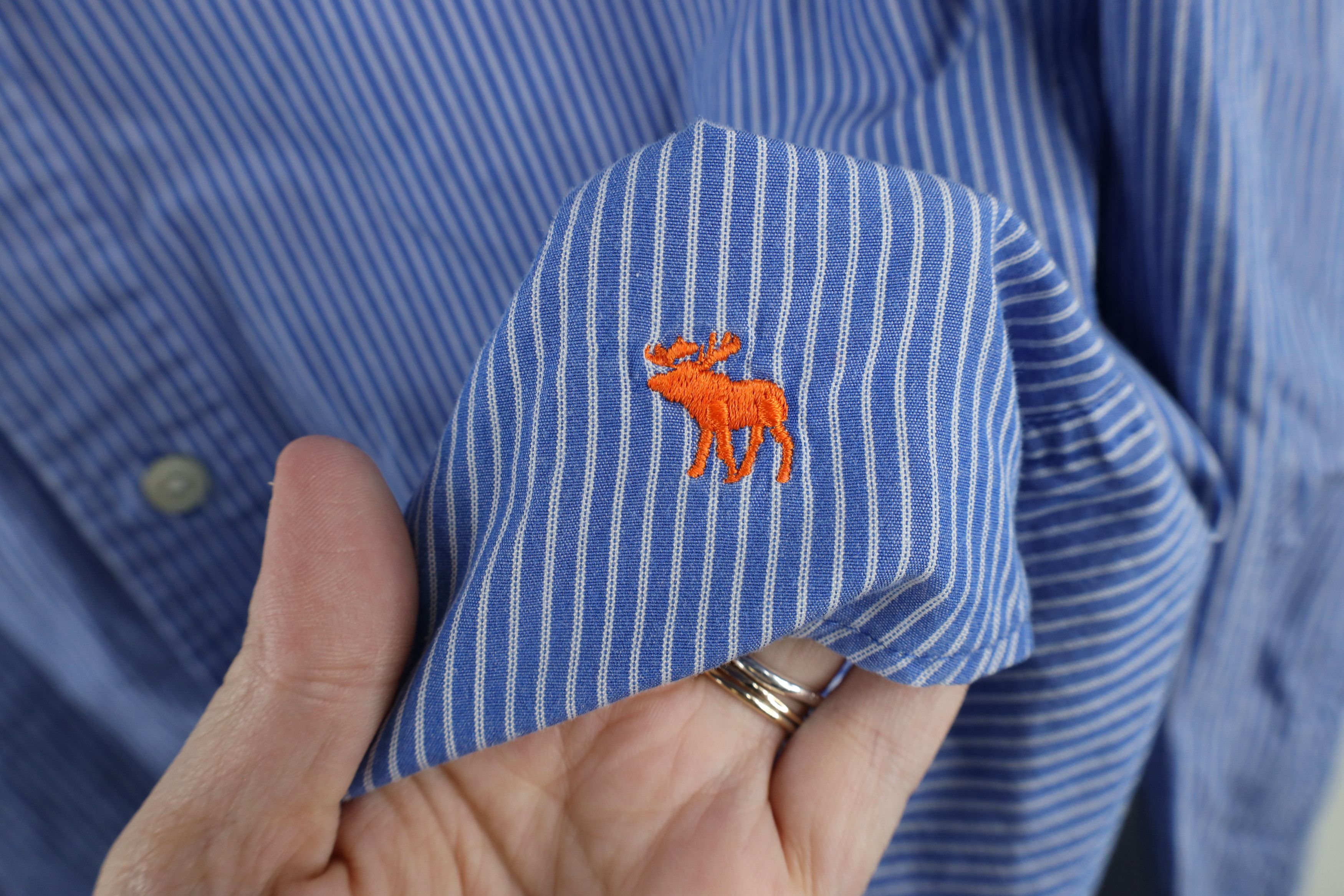 Abercrombie & Fitch × Vintage Vintage Abercrombie & Fitch Collared Button Down Shirt Size US L / EU 52-54 / 3 - 4 Thumbnail