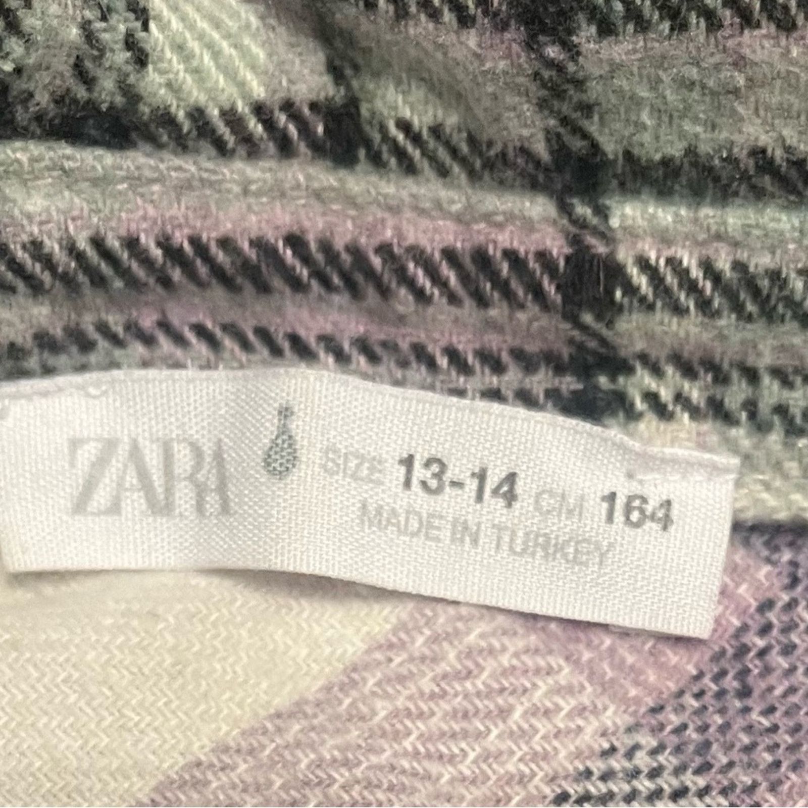 Zara Zara plaid flannel shacket, size 13-14 Size L / US 10 / IT 46 - 5 Thumbnail
