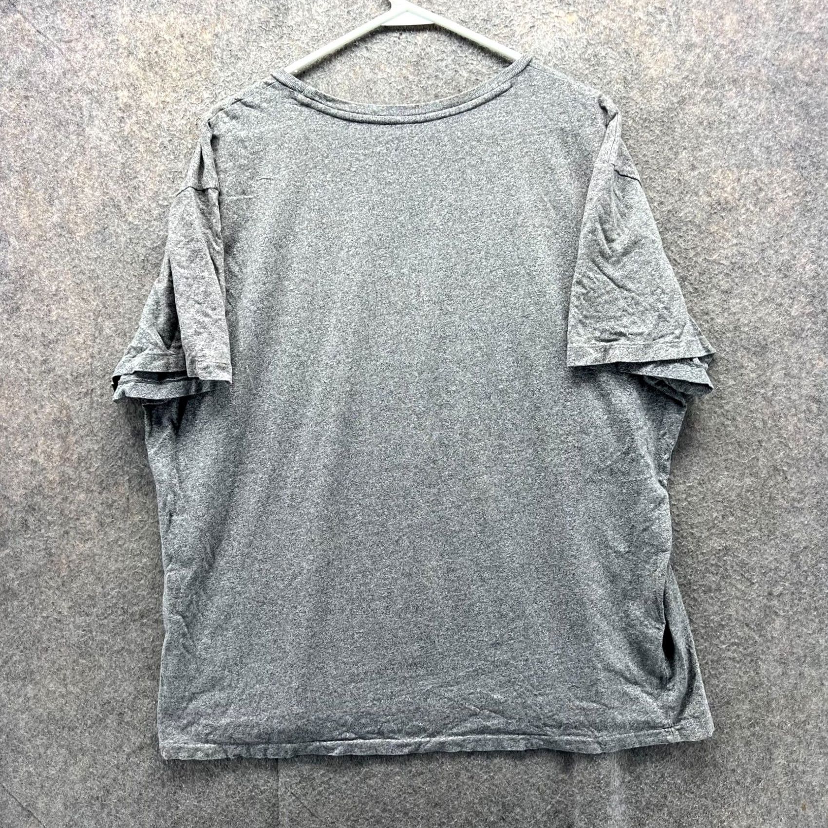 Polo Ralph Lauren VINTAGE Polo Ralph Lauren Shirt Mens XL Gray Crewneck Pony Heather Cotton Short Sleeve T-Shirt Classic All Seasons Men's Size US XL / EU 56 / 4 - 2 Thumbnail
